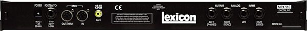 open zoom image for Lexicon MPX110 24-Bit Dual Channel Processor, Rear