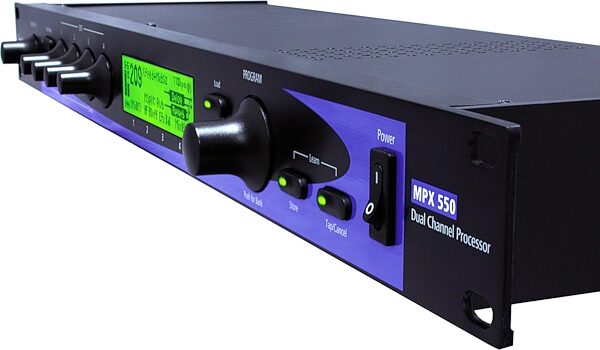 open zoom image for Lexicon MPX550 24-Bit Dual Channel Processor, Angle View