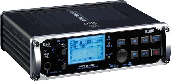 open zoom image for Korg MR1000 1-Bit 5.6MHz Mobile Recorder, Main