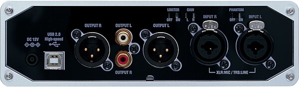 open zoom image for Korg MR1000 1-Bit 5.6MHz Mobile Recorder, Rear