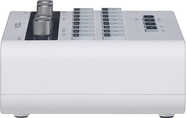 open zoom image for Medeli MR101S Portable Drum Machine, White, Action Position Back