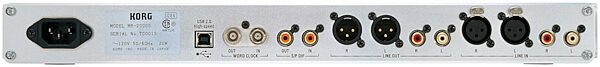 open zoom image for Korg MR2000S 1-Bit Rackmount Studio Mobile Recorder, Rear