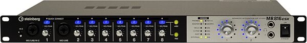 open zoom image for Steinberg MR816CSX Advanced Integration DSP Studio FireWire Audio Interface, Front Top