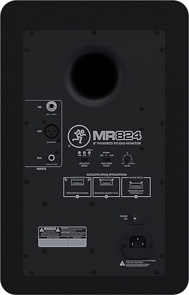 open zoom image for Mackie MR824 Powered Studio Monitor, Single Speaker, View