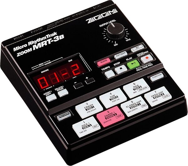 open zoom image for Zoom MRT3B Micro RhythmTrak Drum Machine, Angle