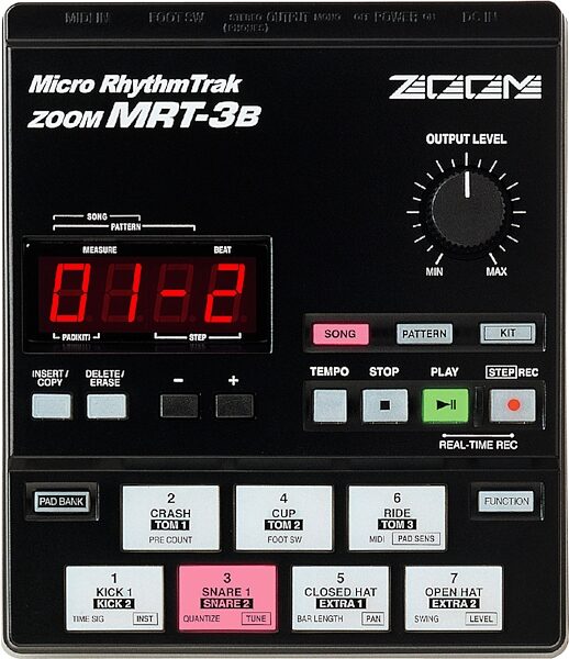 open zoom image for Zoom MRT3B Micro RhythmTrak Drum Machine, Main
