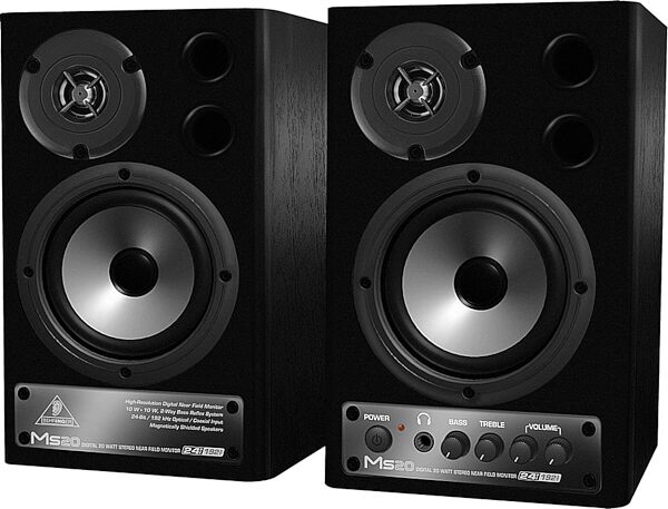 open zoom image for Behringer MS20 Digital Monitor Speakers (20 Watts), Main