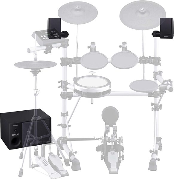 open zoom image for Yamaha MS40DR Drum Monitor System, Setup Example