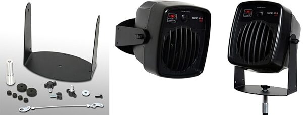 open zoom image for Galaxy Audio MS5 Micro Spot Passive Personal Monitor, Mounting Options