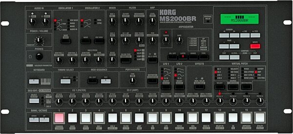 open zoom image for Korg MS2000BR Rackmount Analog Modeled Synthesizer Module, Main