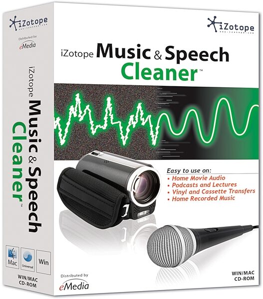 open zoom image for iZotope Music & Speech Cleaner Software (Mac and Windows), Main