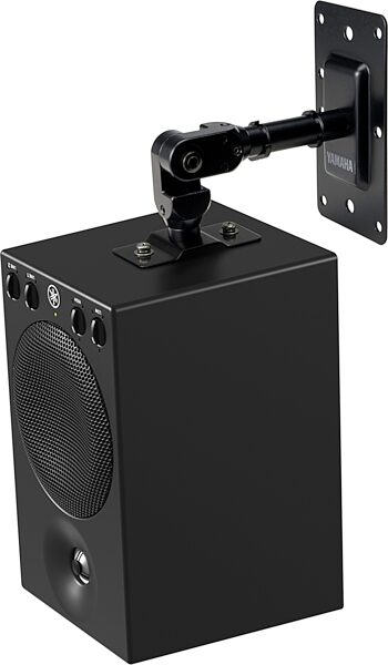 open zoom image for Yamaha MSP3A 4" Powered Monitor Speaker, New, Rear detail Side