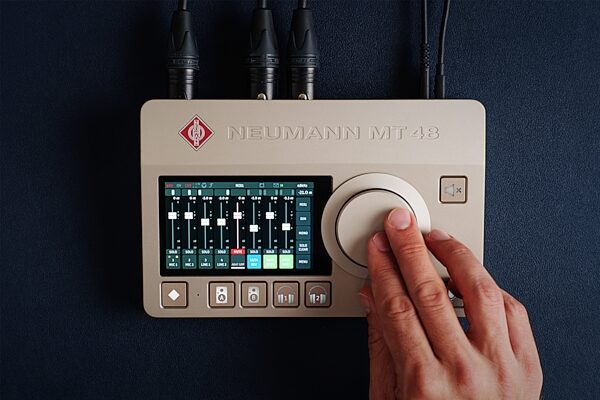 open zoom image for Neumann MT 48 4x8 Reference USB-C Audio Interface, In Use