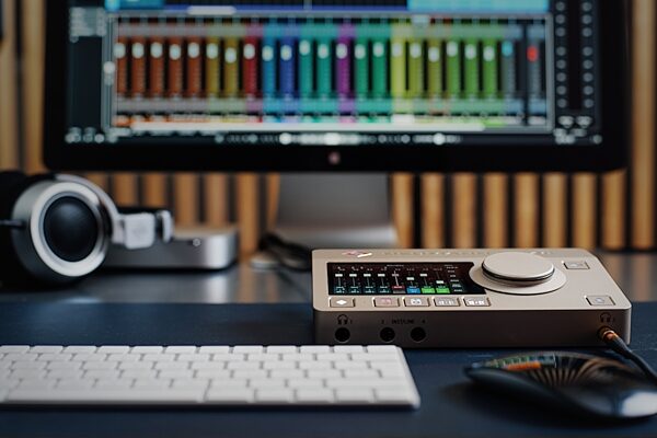 open zoom image for Neumann MT 48 4x8 Reference USB-C Audio Interface, In Use