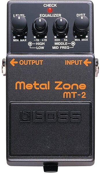 open zoom image for Boss MT-2 Metal Zone Distortion Pedal, New, Main