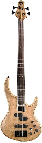 open zoom image for MTD Kingston LK4 Electric Bass, with Rosewood Fingerboard, Natural Burl, Main