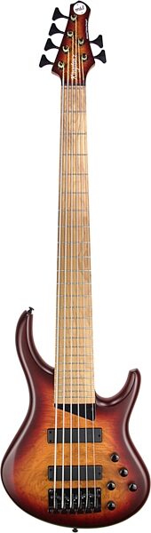 open zoom image for MTD Kingston Z6 Electric Bass, 6-String, Deep Cherry, Rosewood Fretboard, Main