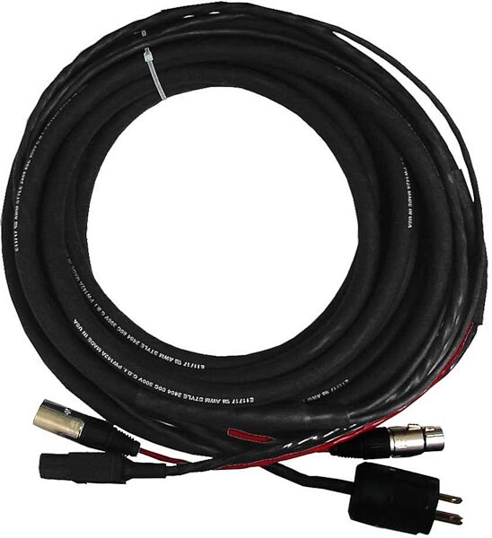 open zoom image for CBI IEC Power and 1X XLR Audio Cable, 25 foot, Main