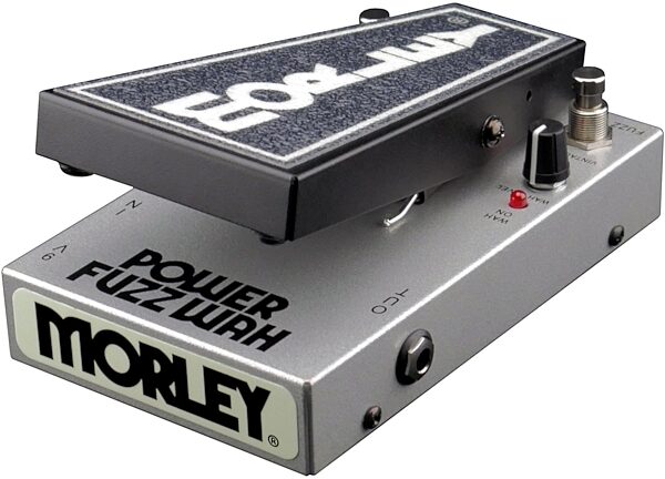 open zoom image for Morley 2020 Power Fuzz Wah Wah Pedal, Angled Front
