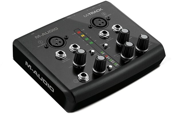 open zoom image for M-Audio M-Track USB Audio Interface, Angle
