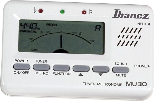 open zoom image for Ibanez MU30 Guitar and Bass Tuner and Metronome, Main