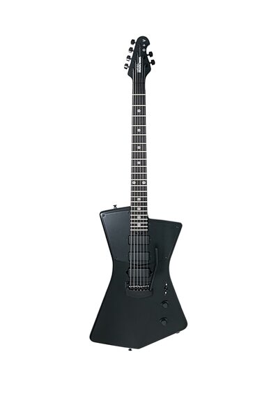 open zoom image for Ernie Ball Music Man St. Vincent Signature Electric Guitar (with Case), See-Thru Black