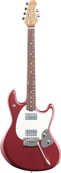 open zoom image for Ernie Ball Music Man StingRay HH Tremolo Electric Guitar, Rosewood Fingerboard (with Case), Action Position Back