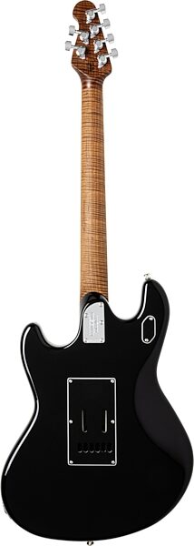 open zoom image for Ernie Ball Music Man StingRay RS Electric Guitar (with Case), Black, Maple Fretboard, Open Box (Very Good), Action Position Back
