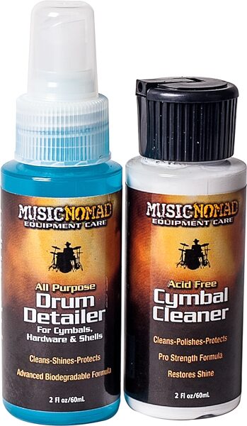 open zoom image for Music Nomad Drum Detailer and Cymbal Cleaner Pack, New, Action Position Back
