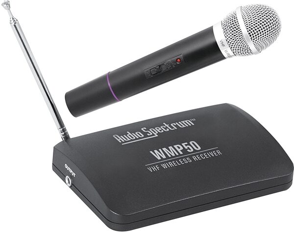 open zoom image for Audio Spectrum WMP50-H Wireless Handheld Microphone System, Main