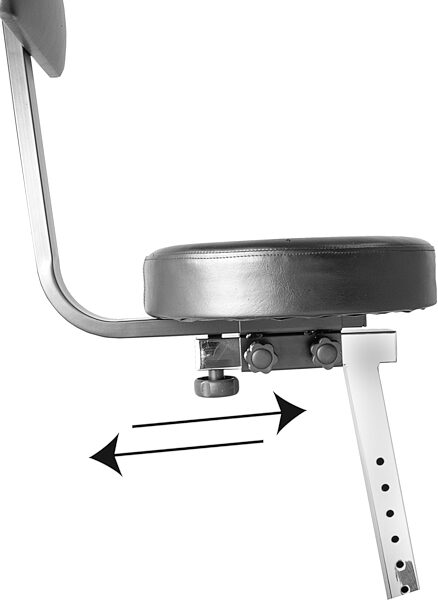 open zoom image for On-Stage DT8500 Guitar and Keyboard Throne, New, In Use