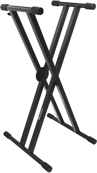 open zoom image for On-Stage KS7291 Pro Heavy-Duty Double-X ERGO-LOK Keyboard Stand, Main