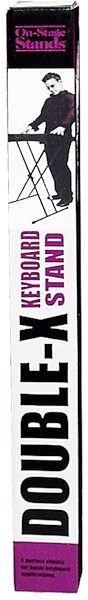 open zoom image for On-Stage KS8191XX Lok-Tight Classic Double-X Keyboard Stand, New, Package