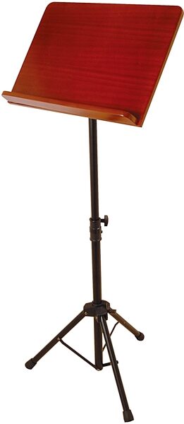 open zoom image for On-Stage SM7311W Conductor Music Stand with Wood Backplate, Main