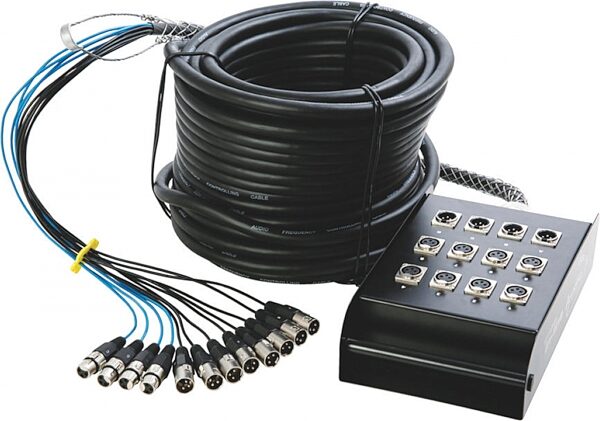 open zoom image for On-Stage SNK8450V2 50' Stage Snake (8x4), New, Action Position Back