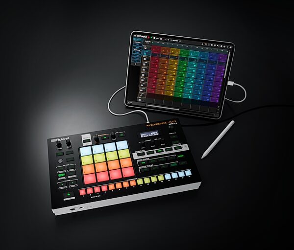 open zoom image for Roland MV-1 Verselab Music Production Workstation, New, Action Position Front