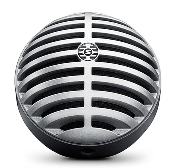 open zoom image for Shure MOTIV MV5 Digital Condenser Microphone (with Lightning and USB-A Cables), Gray, Open Box (Like New), Gray