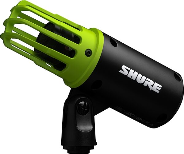 open zoom image for Shure MV6 Dynamic Cardioid USB Gaming Microphone, Black, Action Position Back