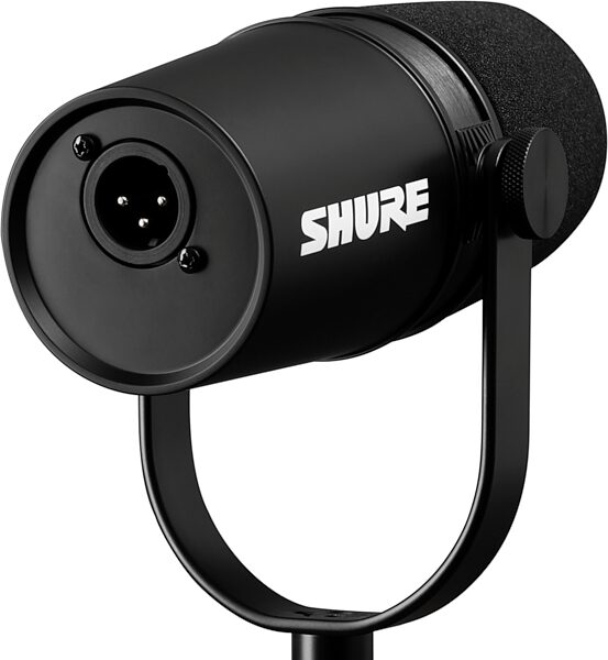 open zoom image for Shure MV7X Cardioid Dynamic Podcast Microphone with XLR Output, Single Microphone, Action Position Back