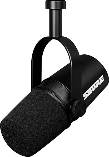 open zoom image for Shure MV7X Cardioid Dynamic Podcast Microphone with XLR Output, Single Microphone, Action Position Back