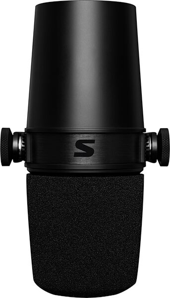 open zoom image for Shure MV7X Cardioid Dynamic Podcast Microphone with XLR Output, Single Microphone, Action Position Back