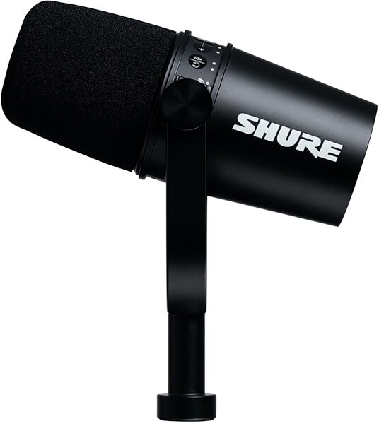 open zoom image for Shure MOTIV MV7 Dynamic Cardioid USB and XLR Podcast Microphone, Black, MV7-K, Open Box (Like New), Alt