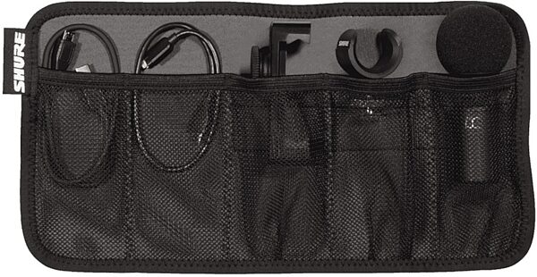 open zoom image for Shure MOTIV MV88 Plus Video Kit Stereo Condenser Microphone (with Lightning and USB-C Cables), Open Box (Like New), Included Pouch with Accessories