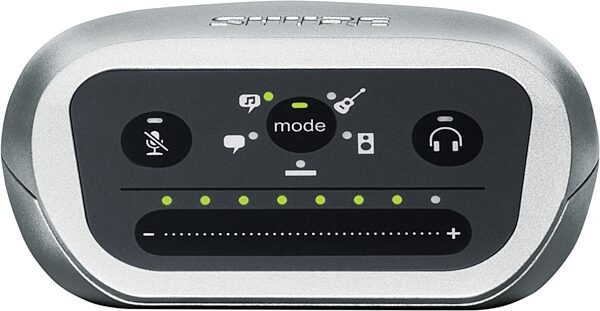 open zoom image for Shure MOTIV MVi Digital Audio Interface (with USB-A and USB-C Cables), Open Box (Very Good), Action Position Back