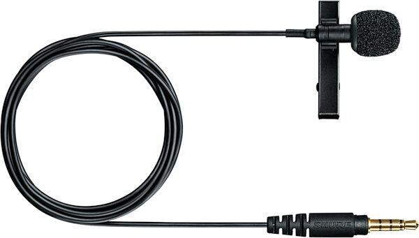 open zoom image for Shure MOTIV MVL Clip-On Lavalier Condenser Microphone, New, Main