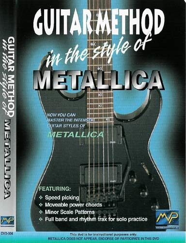 open zoom image for Guitar Method In The Style Of Metallica Video, Main
