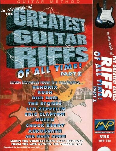 open zoom image for Guitar Method In The Style Of The Greatest Guitar Riffs Of All Time Video, Main