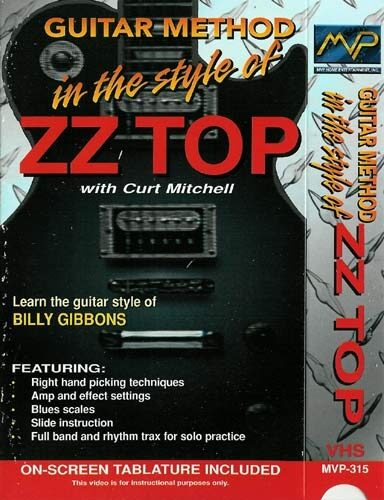 open zoom image for Guitar Method In The Style Of ZZ Top Video, Main