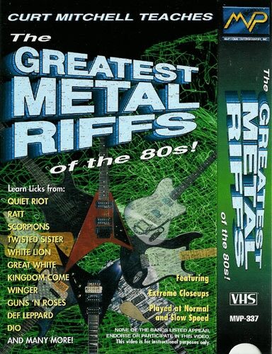 open zoom image for Video: The Greatest Metal Riffs of the 80s, Main