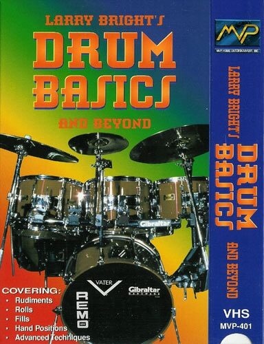 open zoom image for Larry Bright's Drum Basics and Beyond Video, Main